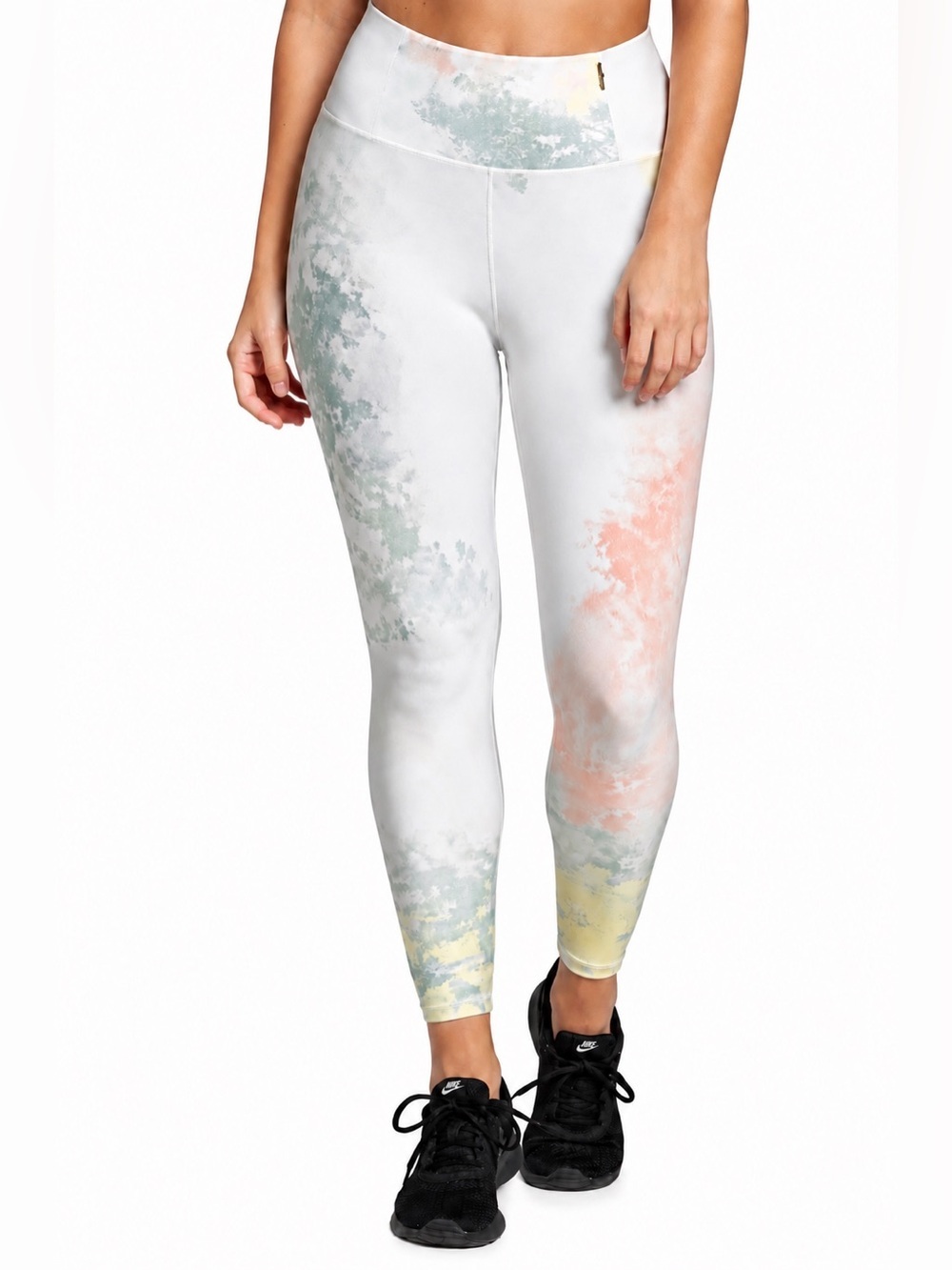 Calia by Carrie Underwood NWT tie dye high rise ankle leggings, XS